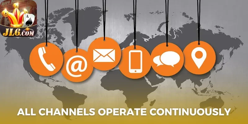 Contact us 4 All channels operate continuously