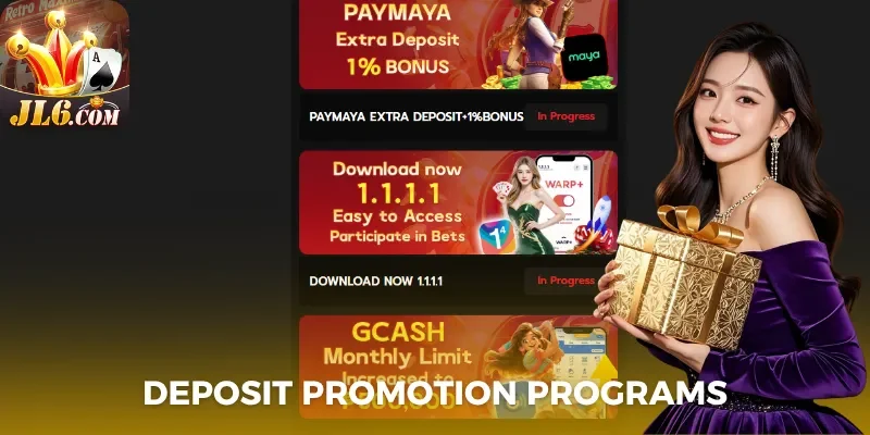 Promotion 2 Deposit Promotion programs