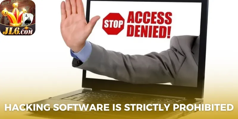 Hacking software is strictly prohibited