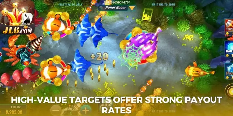 JILI Mega Fishing Guide To Hunt Sea Monsters For Big Rewards 3 High-value targets in the game offer strong payout rates