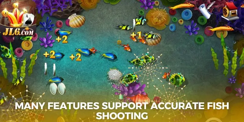 TP Chill Fishing - The Hottest Reward Entertainment Game 3 Many features support accurate fish shooting