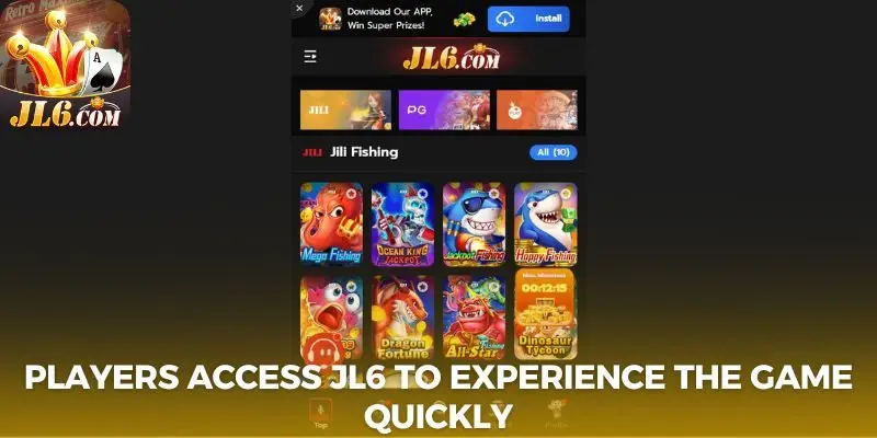 JILI Mega Fishing Guide To Hunt Sea Monsters For Big Rewards 2 Players access JL6 to experience the game quickly