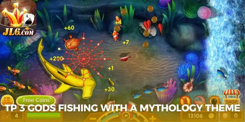 TP 3 Gods Fishing Mythical Fish Hunting For Rewards 1 TP 3 Gods Fishing with a mythology theme